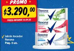 Supermercados Damesco Rexona jabón tocdor oferta