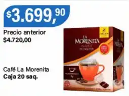 Supermercados Damesco Café La Morenita oferta