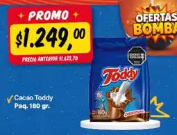 Supermercados Damesco Toddy cacao oferta