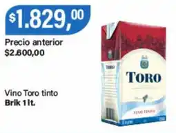Supermercados Damesco Toro vino tinto oferta