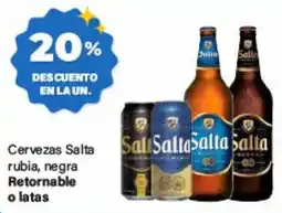 Supermercados Damesco Salta Cervezas rubia, negra oferta