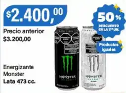 Supermercados Damesco Monster energizante oferta