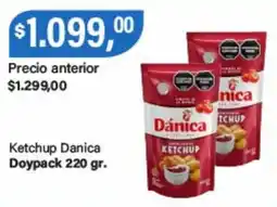 Supermercados Damesco Danica ketchup oferta