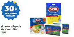 Supermercados Damesco Task guantes y esponja oferta