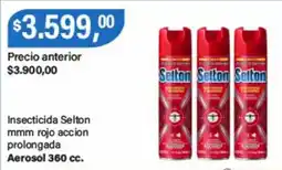Supermercados Damesco Selton insecticida mmm rojo accion prolongada oferta