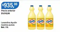 Supermercados Damesco Ayudin lavandina maxima pureza oferta