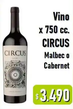 Beltrán Supermercados Circus vino oferta