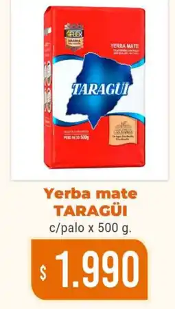 Beltrán Supermercados Taragüi yerba mate oferta