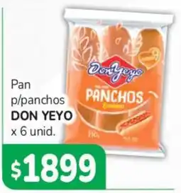Beltrán Supermercados Don yeyo pan p/panchos oferta