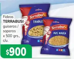 Beltrán Supermercados Terrabusi fideos guiseros / soperos oferta