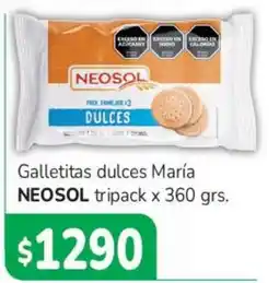 Beltrán Supermercados Neosol galletitas dulces maría oferta