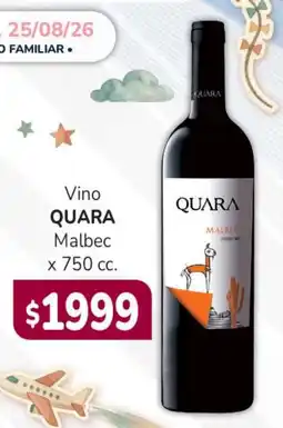 Beltrán Supermercados Quara vino malbec oferta