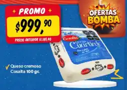 Supermercados Damesco Cosalta queso cuartirele oferta