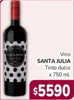 Beltrán Supermercados Santa julia vino tinto dulce oferta