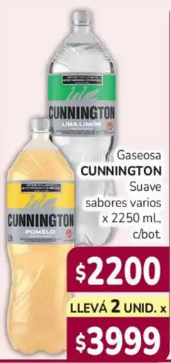 Beltrán Supermercados Cunnington gaseosa suave sabores varios oferta