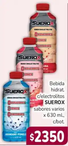 Beltrán Supermercados Suerox bebida hidrat c/electrolitos sabores varios oferta