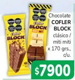 Beltrán Supermercados Cofler chocolate block clásico / miti miti oferta