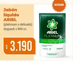 Beltrán Supermercados Ariel jabón líquido oferta