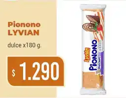 Beltrán Supermercados Lyvian pionono dulce oferta