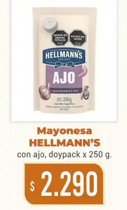 Beltrán Supermercados Hellmann's mayonesa con ajo oferta