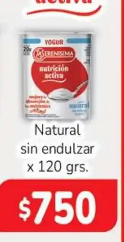 Beltrán Supermercados Natural sin endulzar oferta
