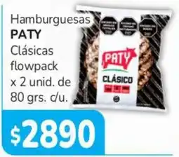 Beltrán Supermercados Paty hamburguesas clásicas oferta