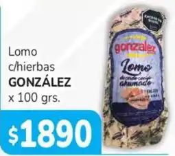 Beltrán Supermercados González lomo c/hierbas oferta