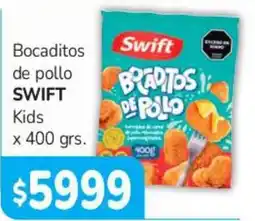 Beltrán Supermercados Swift bocaditos de pollo kids oferta