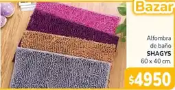 Beltrán Supermercados Shagys alfombra de baño oferta