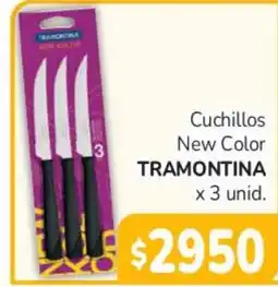 Beltrán Supermercados Tramontina cuchillos new color oferta