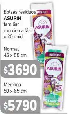 Beltrán Supermercados Asurin bolsas residuos familiar oferta