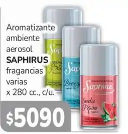 Beltrán Supermercados Saphirus aromatizante ambiente aerosol oferta