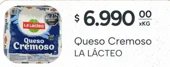 La lácteo queso cremoso