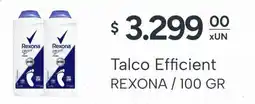 El Milagro Mayorista Rexona talco efficient oferta