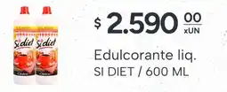 El Milagro Mayorista Si diet edulcorante liq oferta