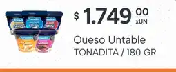 El Milagro Mayorista Tonadita queso untable oferta