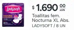 El Milagro Mayorista Ladysoft toallitas fem. nocturna xl abs. oferta