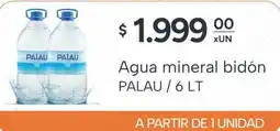 El Milagro Mayorista Palau agua mineral bidón oferta