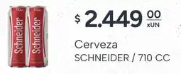 El Milagro Mayorista Schneider cerveza oferta