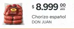 El Milagro Mayorista Don juan chorizo español oferta
