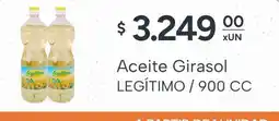 El Milagro Mayorista Legítimo aceite girasol oferta