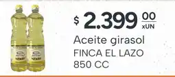 El Milagro Mayorista Finca el lazo aceite girasol oferta