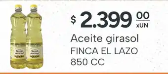 El Milagro Mayorista Finca el lazo aceite girasol oferta