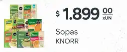 El Milagro Mayorista Knorr sopas oferta