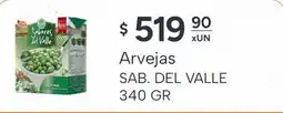 El Milagro Mayorista Sabores del Valle arvejas oferta