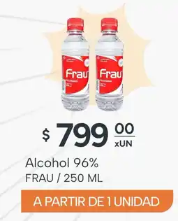 El Milagro Mayorista Frau Alcohol 96% oferta