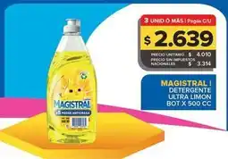 Carrefour Maxi Magistral - detergente ultra limon bot oferta