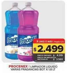 Carrefour Maxi Procenex - limpiador liquido oferta