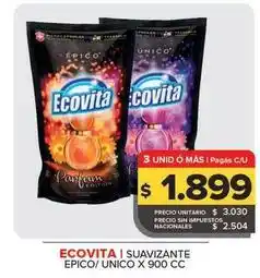 Carrefour Maxi Ecovita - suavizante epico/ unico oferta
