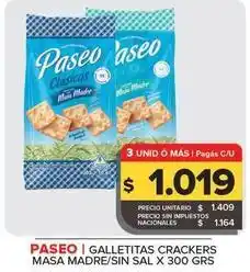 Carrefour Maxi Paseo - galletitas crackers oferta